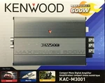 New Kenwood KAC-M3001 Class Monoblock Compact Digital Car/atv/marine Amplifier. Fixed Price $189.00.