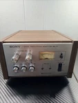 Sony Noise Reduction Adaptor NR-115 Woodgrain Silver Face Vintage Audio Equip. Fixed Price $94.99.