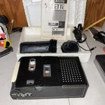 Channel Master Solid State Cassette Recorder W/ Mic & Accessories Parts Only. Fixed Price $28.00.