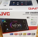Jvc KW-V960BW Bluetooth Dvd Player Wireless Apple Carplay Android Auto Usb Cd Xm. Fixed Price $1058.94.
