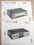 Nos Sams Photofact Service Manuals 327/11 - Rauland 1520 Amp & HF255 Tuner. Fixed Price $9.95.