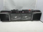 Vintage 3-5630GY Am/fm Stereo Dual Cassette Tape Recorder Boom Box. Fixed Price $29.99.