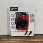 Gpx Cassette Player Recorder With Am/fm Radio - Black/red Brand New Sealed. Fixed Price $24.50.