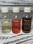 Lot Of Teac Rubber Cleaner, Stainless Polish & Head Fluid Glass Bottles. Fixed Price $134.99.