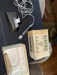 Vintage Piezo Microphone Dx 75 Nice Condition For Used W Desk Stand. Fixed Price $60.00.