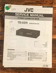 Jvc TD-X311 Cassette Deck Service Manual *original*. Fixed Price $14.97.