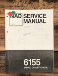 Nad Model 6155 Cassette Service Manual *original*. Fixed Price $24.97.
