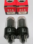 Matching Pair Rca 6AC5GT Triodes - Nos/nib Acs (1964) Date Codes Tested. Fixed Price $21.00.