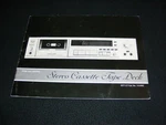 Realistic Stereo Cassette Tape Deck Owners Manual SCT-27 Cat. No. 14-640. Fixed Price $21.21.