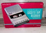 Voice Activated Cassette Recorder Vintage Portable Optimus CTR-107 Vox Brand New. Fixed Price $52.50.