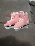 Girls Size 1 Learn To Double Blade Ice Skates. Great Condition. Fixed Price $30.00.