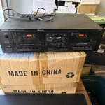 Onkyo TA-RW44 Double Cassette Deck Powers Parts Only. Fixed Price $115.69.