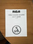 Vtg Rca Cassette Recorder Manual Booklet VR622HF Original 53 Pages. Fixed Price $13.99.