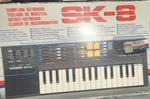 Casio SK-8 32-KEY Sampling Keyboard With Built-in Effects And Speaker. Fixed Price $200.00.