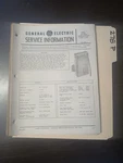 Ge 5324A Service Manual Original Repair Book Mini Mono Tape Recorder Vva Vsc. Fixed Price $49.99.