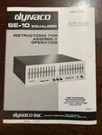 Dynaco Inc. SE-10 Equalizer Instructions Assembly Original Oem Vintage. Fixed Price $24.99.
