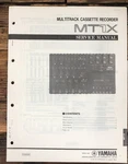 Yamaha MT-1X MT1X Cassette Multitrack Service Manual *original*. Fixed Price $24.97.