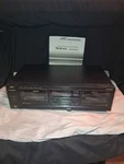 Jvc TD-W444 Stereo Double Cassette Deck With Manual. Fixed Price $70.00.