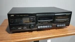Jvc TD-W118 Double Cassette Tape Deck Heads Cleaned And Belts Serviced.. Fixed Price $110.00.