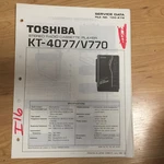 Original Toshiba Service Manual For Kt Cassette Players Etc Select One. Fixed Price $6.98.