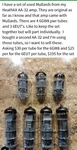 Mullard Tubes. Fixed Price $175.00.