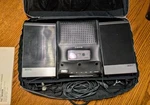 Vintage Sony TC-124CS Stereo Cassette-corder W/case Tested Works! No Mic/stand. Fixed Price $159.97.