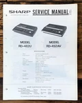 Sharp RD-482U RD-492U Cassette Service Manual *original*. Fixed Price $14.97.