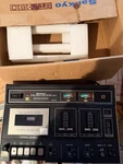 Vintage Sankyo (STD-1510) Stereo Cassette Deck W/ Box Turns On Pictured. Fixed Price $125.00.