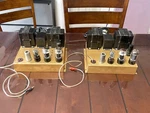 Vintage Leak TL/10 Point One Mono Tubes Amplifiers Matched Pair 110-120V Rare. Fixed Price $1995.00.