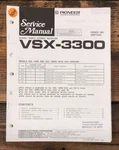 Pioneer VSX-3300 Receiver Service Manual *original* #1. Fixed Price $19.97.