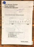 Harman Kardon HK6500 Amplifier Service Manual *original*. Fixed Price $24.97.