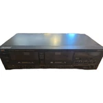 Jvc TD-W30J Dual Cassette Deck Dolby B/c High-speed Dubbing Working. Fixed Price $49.99.
