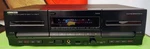 Kenwood Stereo Double Cassette Deck KX-W6070 W/remote Control. Fixed Price $150.00.