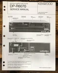 Kenwood DP-R6070 Cd Player Service Manual *original*. Fixed Price $14.97.