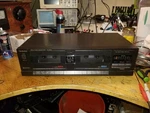 Vintage 1980S Technics RS-D180W Stereo Double Audio Cassette Deck. Fixed Price $29.99.