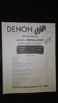 Denon DRW-830 Service Manual Original Repair Book Stereo Tape Deck Player. Fixed Price $27.50.