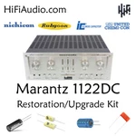 Marantz 1122DC Amplifier Rebuild Restoration Recap Upgrade Kit Repair Capacitor. Fixed Price $165.00.