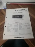Pioneer KP-4502 Car Radio Service Manual *original*. Fixed Price $15.99.