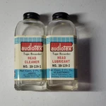 Vitage Bottles Audiotex Tape Recorder Head Cleaner -2 2OZ Empty. Fixed Price $5.84.