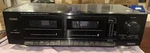 Vintage Teac EW-550 Stereo Double Dual Cassette Deck Player Is, Untested. Fixed Price $44.99.
