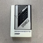 Unisef Stereo Cassette Player Z-10. Fixed Price $19.95.