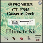 Pioneer CT-F555 Cassette Deck Ultimate Upgrade Kit Genuine Parts Restoration. Fixed Price $129.95.