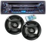 Gravity AGR-209BT Cd Player W/ Bluetooth + 2X Pioneer 6.5" Speakers 200W. Fixed Price $99.99.