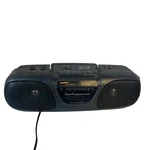 Vintage Sanyo Am/fm Stereo Radio - Cassette Recorder Model: M7035. Fixed Price $36.46.
