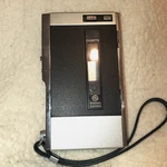 Vintage General Electric Mini Cassette Tape Recorder M8700 + Bonus Mic Ear. Fixed Price $45.00.
