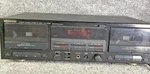 Kenwood KX-W6050 Cassette Deck Auto-reverse Stereo Dual Player. Fixed Price $117.00.