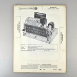 Magnavox Chassis CR718 CR721 Radio Tuner Sams Photofact Service Manual 344-9. Fixed Price $9.95.