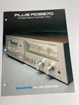 Sanyo RD5370 3-HEAD Stereo Cassette Tape Deck 1979 Brochure Vintage. Fixed Price $28.00.