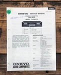 Onkyo TA-RW470 Cassette Service Manual *original*. Fixed Price $24.97.