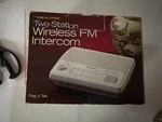 Realistic Vintage Wireless Intercom Plug Talk Station Cat No 43-209 Open Box. Fixed Price $44.00.